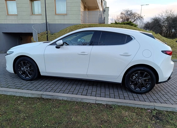 Mazda 3 cena 132000 przebieg: 51000, rok produkcji 2022 z Jordanów małe 121